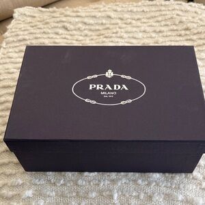 Prada Dark Blue Box with Logo